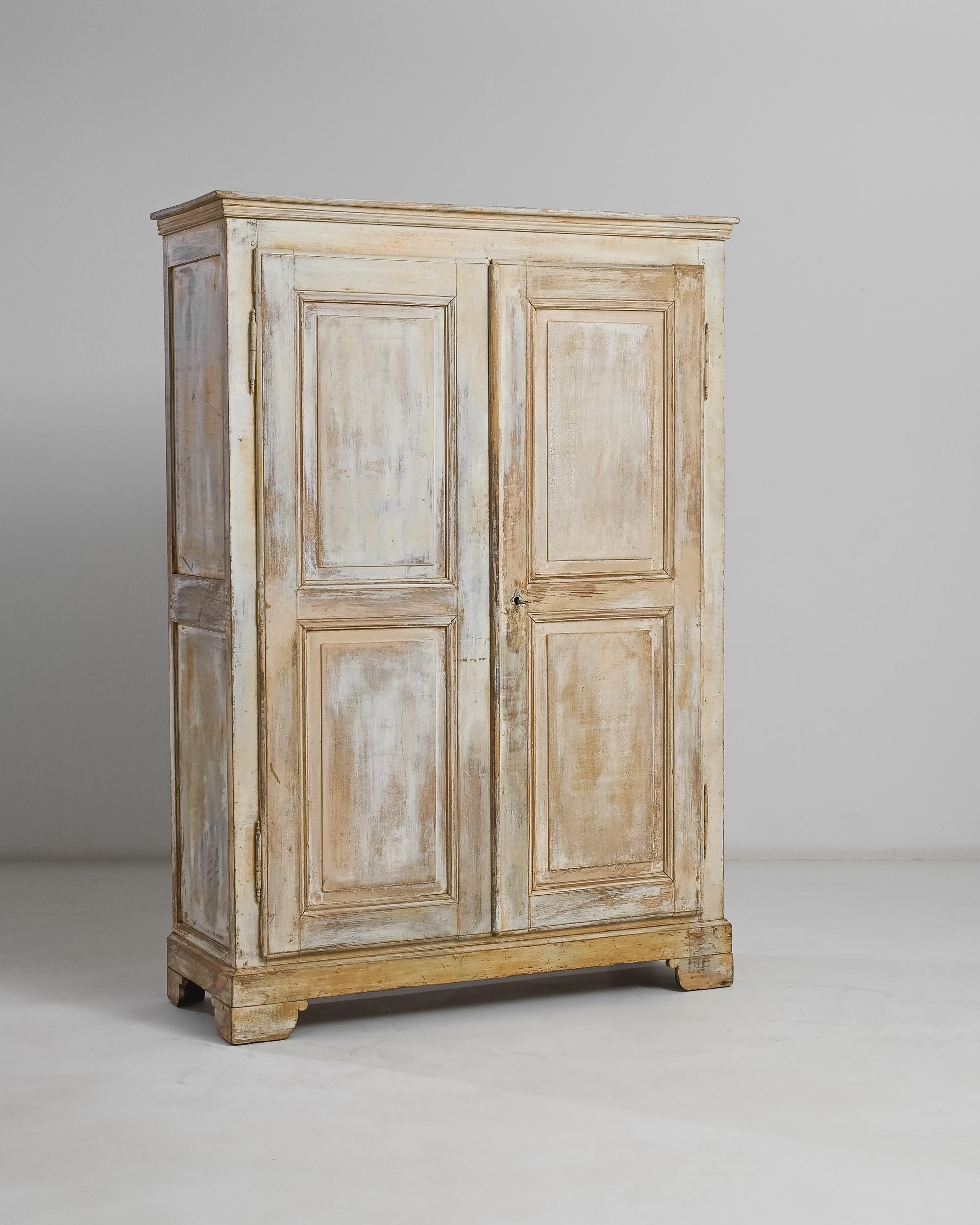 20th Century Turn of the Century French Wooden Cabinet For Sale