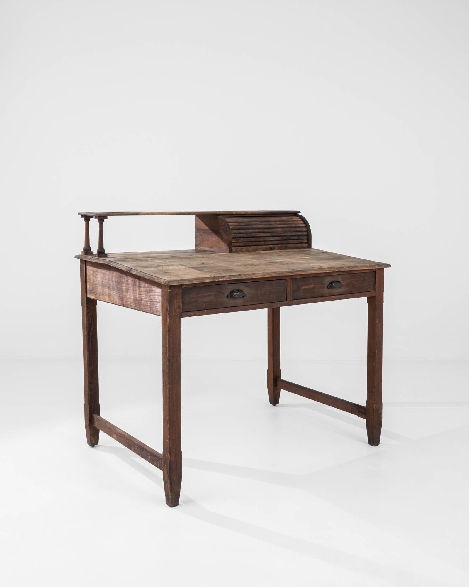 Early 20th Century Turn of the Century French Wooden Desk