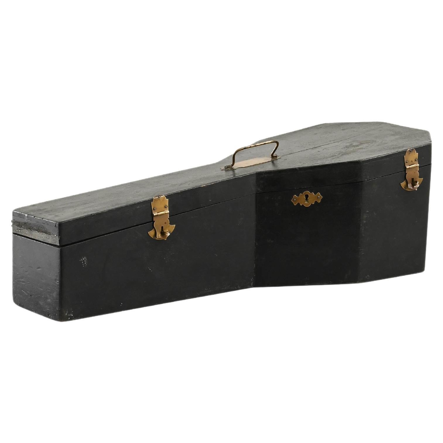 Turn of the Century French Wooden Instrument Case