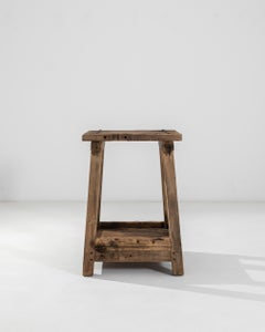 Turn of the Century French Wooden Work Table