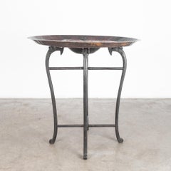 Turn of the Century Indian Copper Tray Table