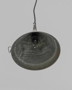 Industrielle Metall-Pendelleuchte aus der Jahrhundertwende