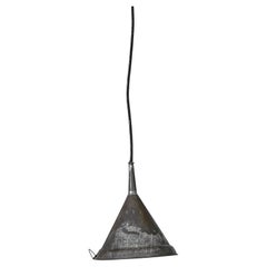Turn of the Century Industrial Metal Pendant Lamp