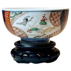 Turn Of The Century Japanese Imari Rice Bowl