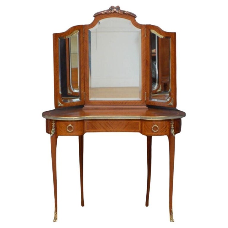 Turn of The Century Kingwood Dressing Table For Sale at 1stDibs
