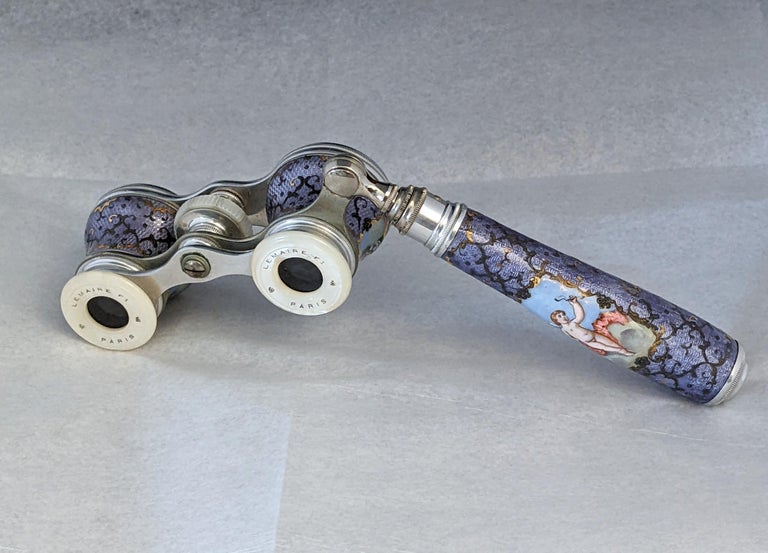 Lemaire Enamel Opera Glasses For Sale at 1stDibs