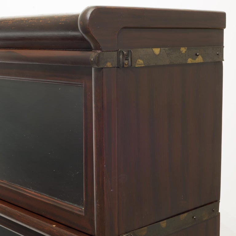 Turn of the Century Mahogany Finish GlobeWernicke Lawyer's circa 1905 at 1stDibs