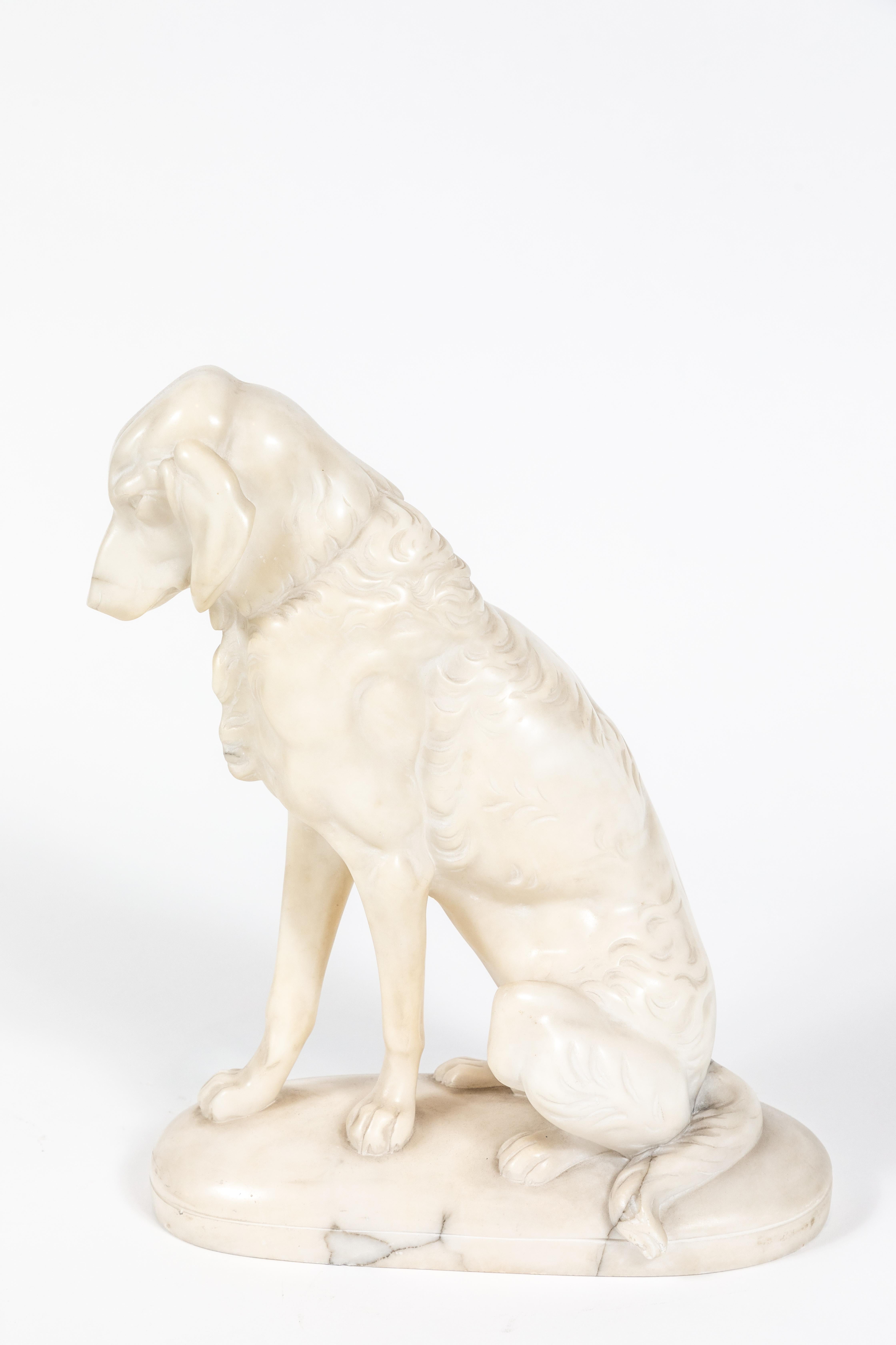 Turn-of-the-Century Marble Hounds For Sale 1