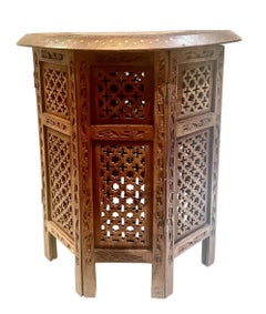 Turn of the Century Ottoman Style Side Table