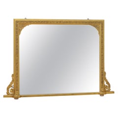 Turn of the Century Overmantel Mirror