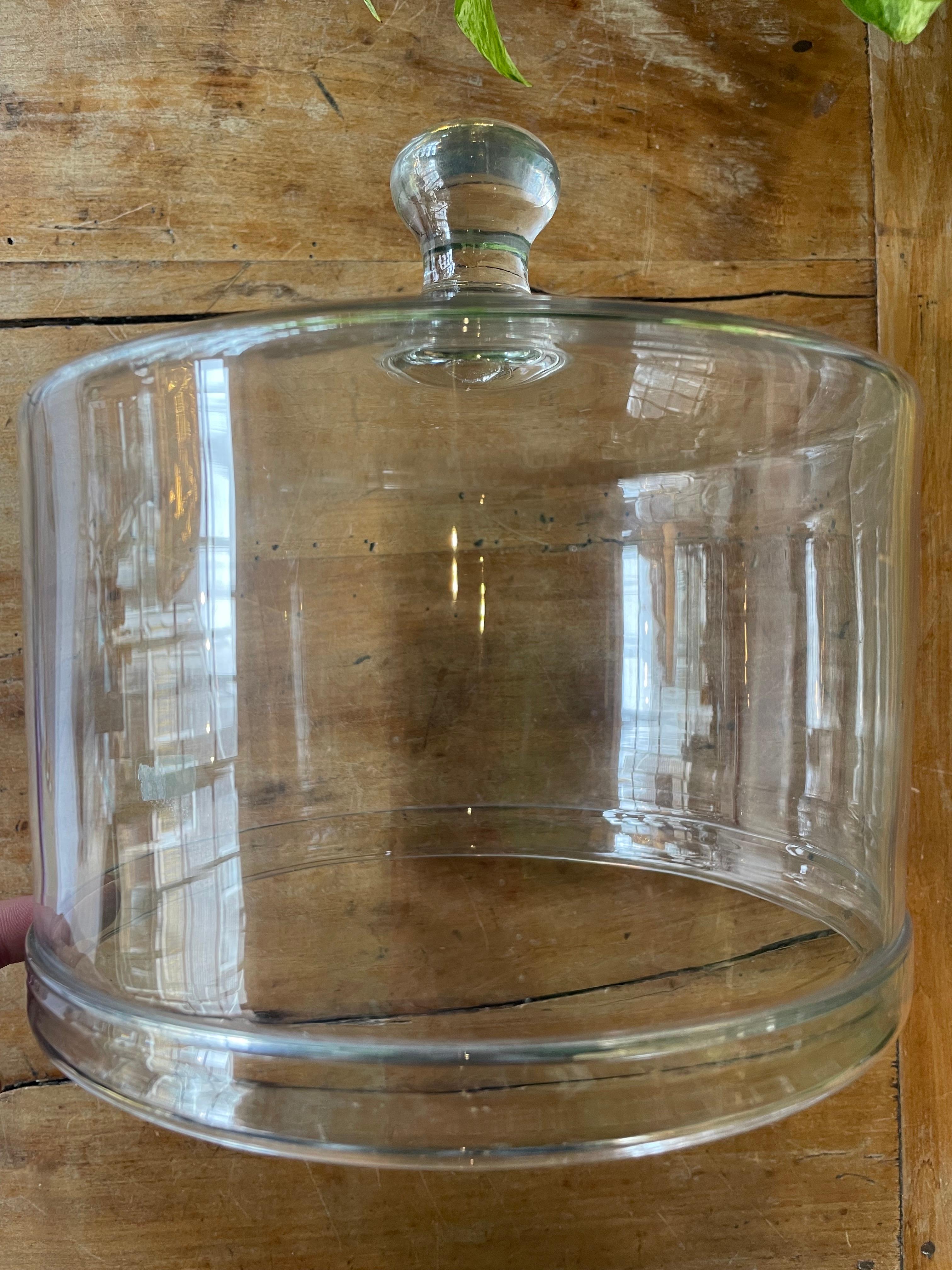 Early 20th Century Turn of the Century Pittsburgh Glass Cake Dome
