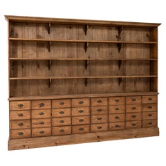 Used Turn of the Century Portuguese Apothecary Cabinet