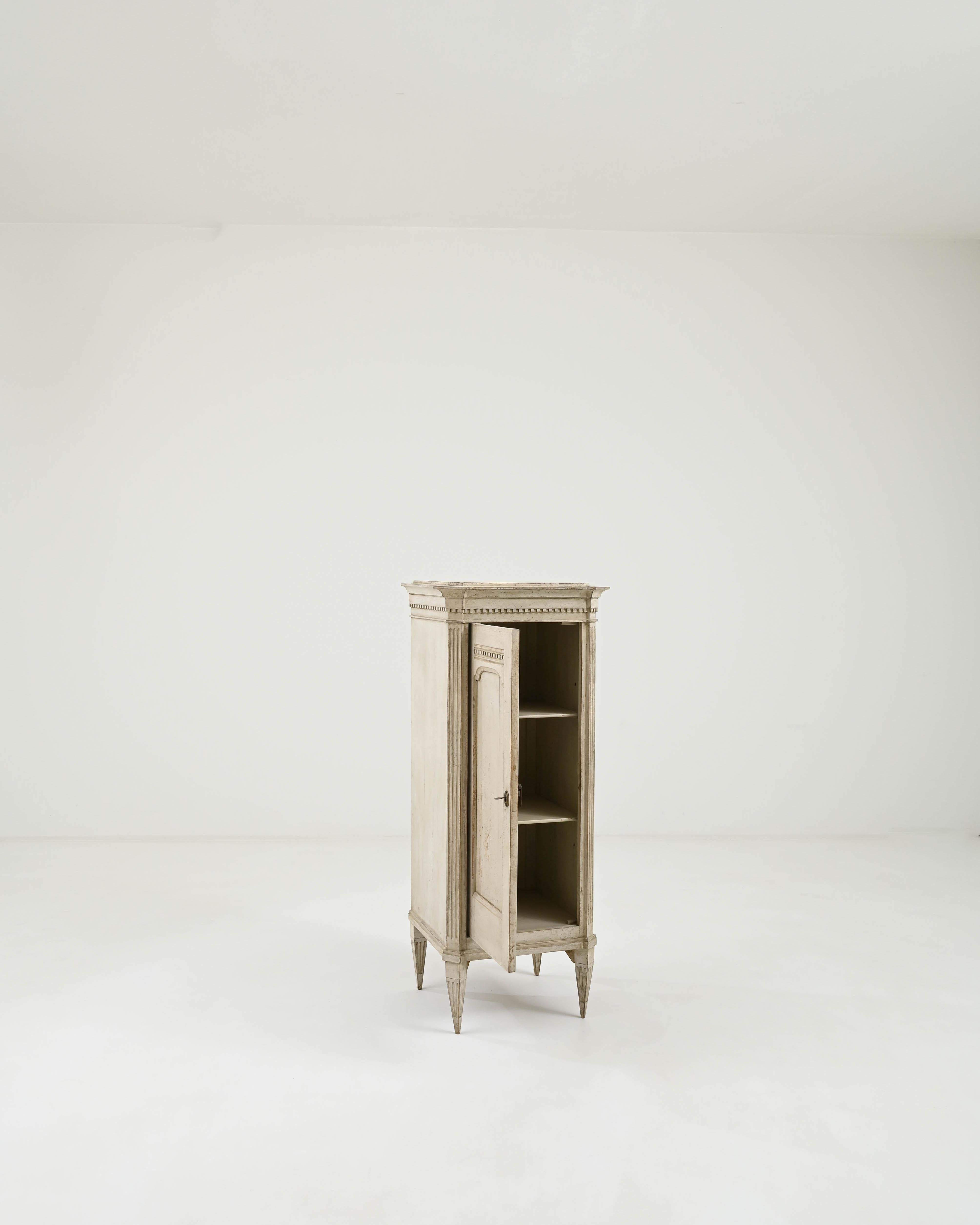 Turn of the Century Scandinavian Wooden Cabinet For Sale 1