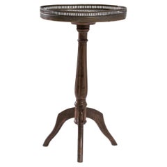 Turn of the Century Side Table with Marble Top