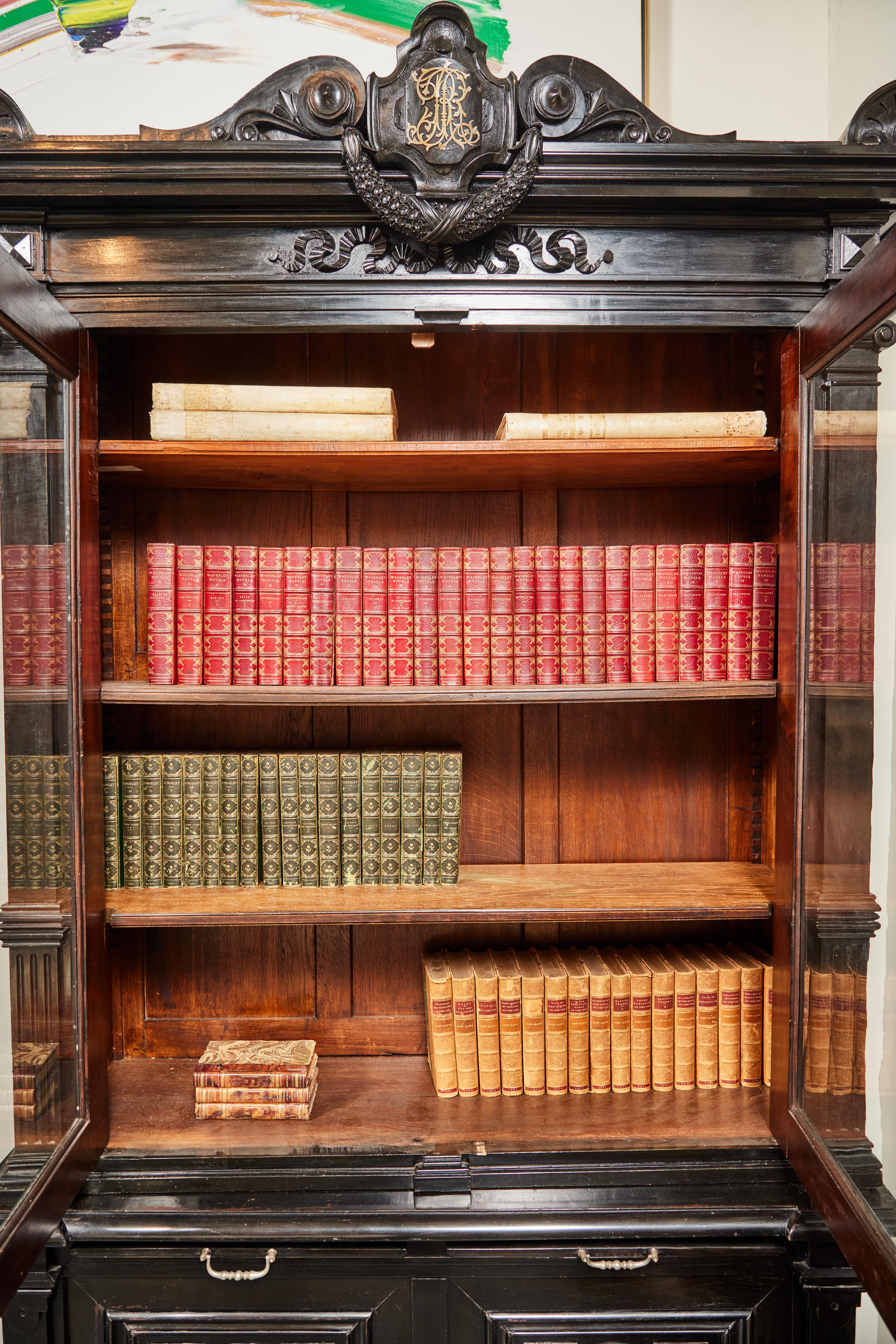 Turn-of-the-Century, Tuscan Bookcases For Sale 3