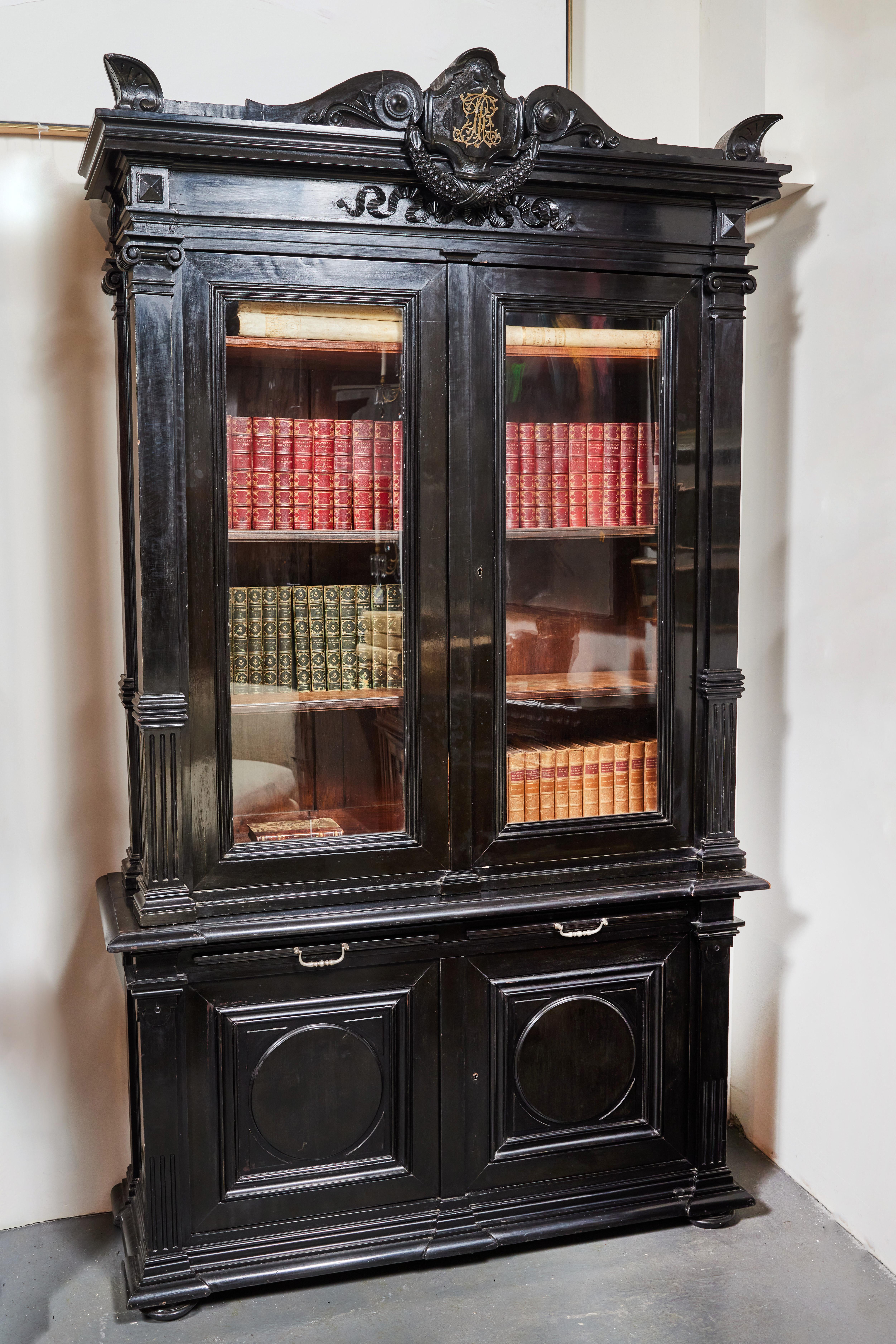 Italian Turn-of-the-Century, Tuscan Bookcases For Sale