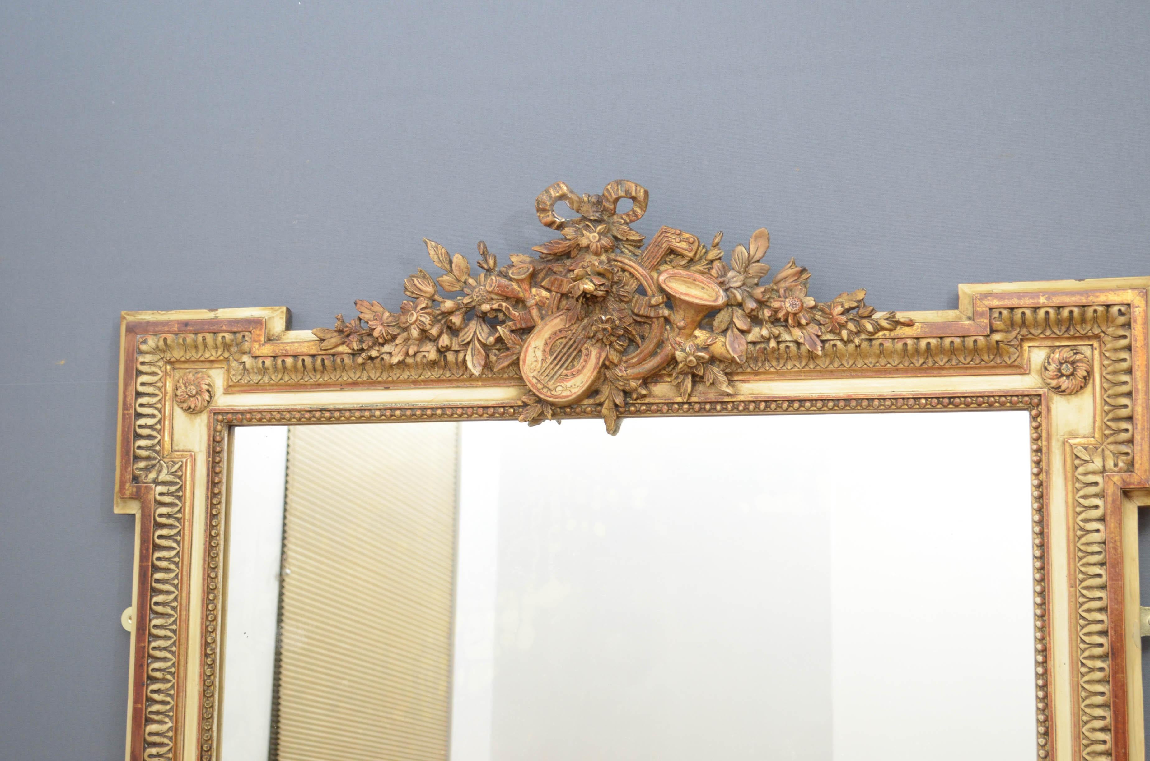 Early 20th Century Turn of the Century Wall Mirror
