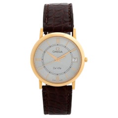 Omega De Ville Prestige di fine millennio, ref 73203412. Oro giallo 18ct.