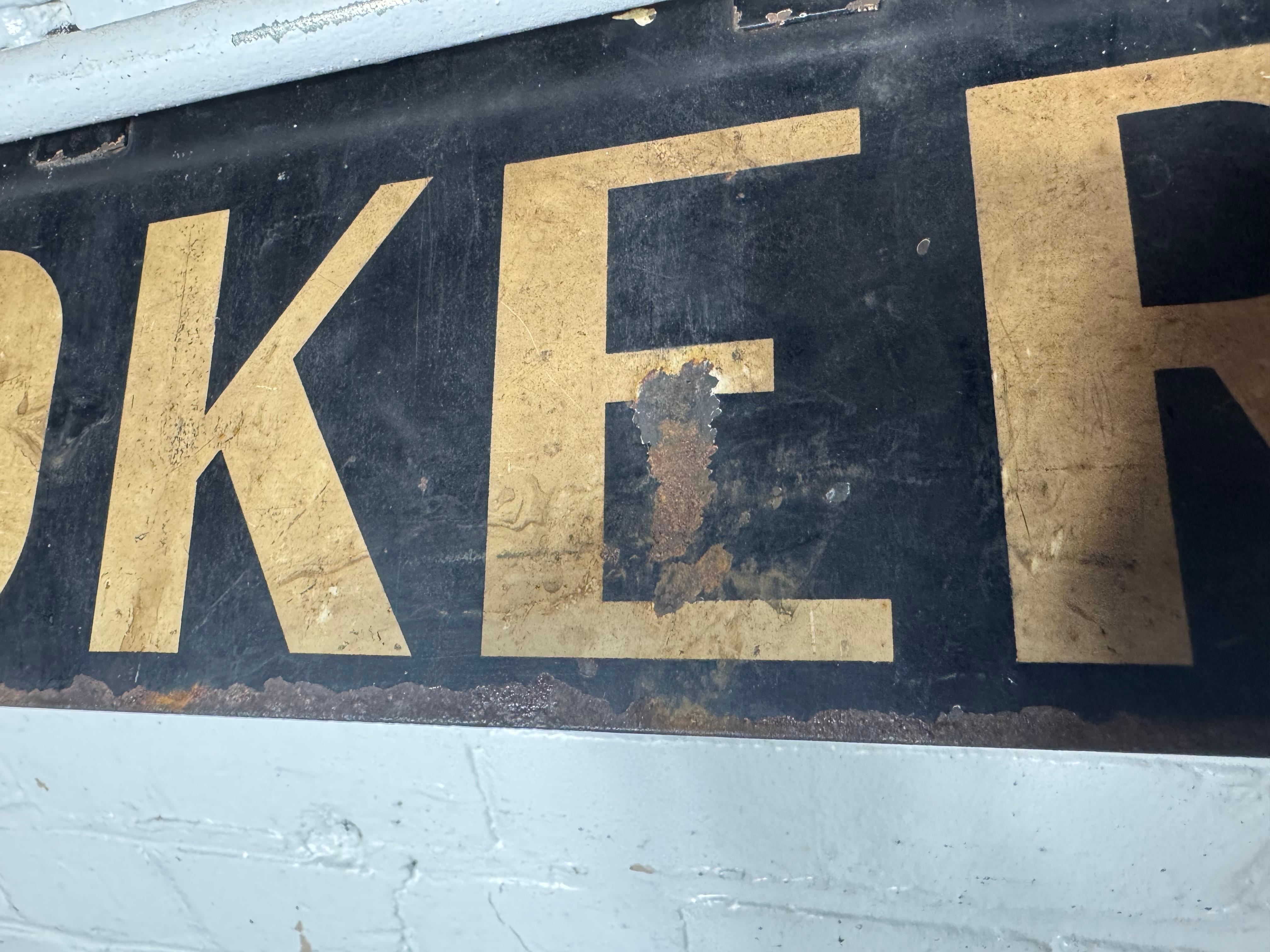 American Turn or the Century Metal double sided PULLMAN TRAIN CAR sign 