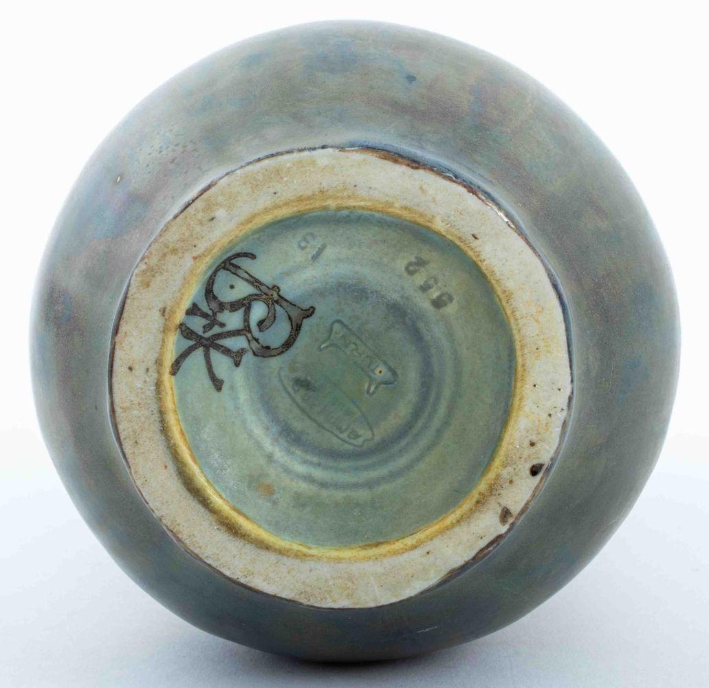 Vase en poterie d'art Amphora de Turn-Teplitz, vers 1900 en vente 4