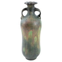 Turn-Teplitz Amphora Art Pottery Vase, ca. 1900