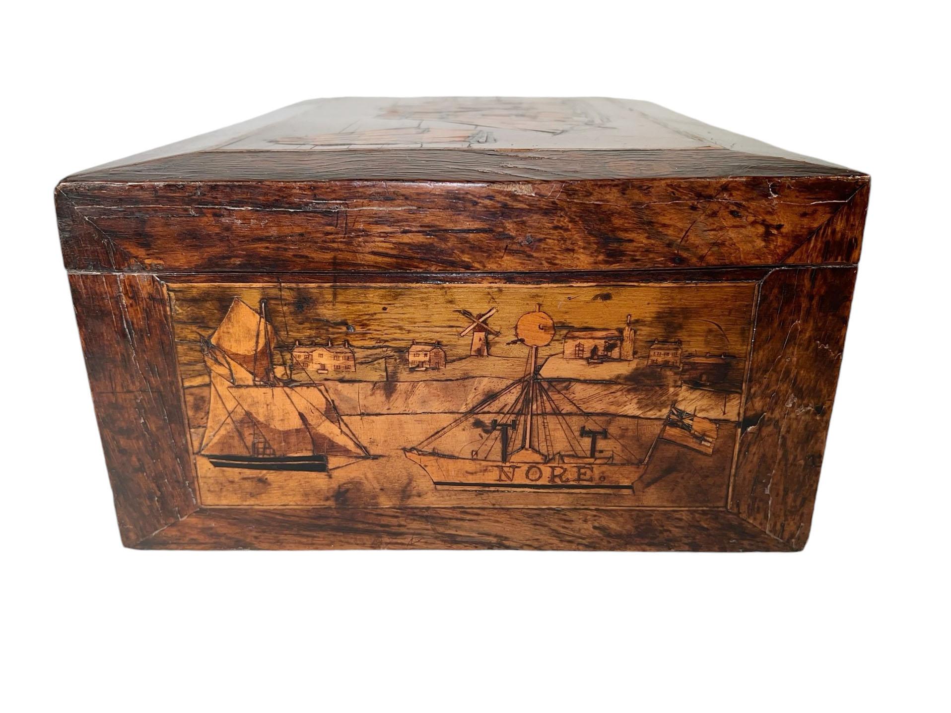 Tunbridge Trinity Box In Good Condition For Sale In Dallas, TX
