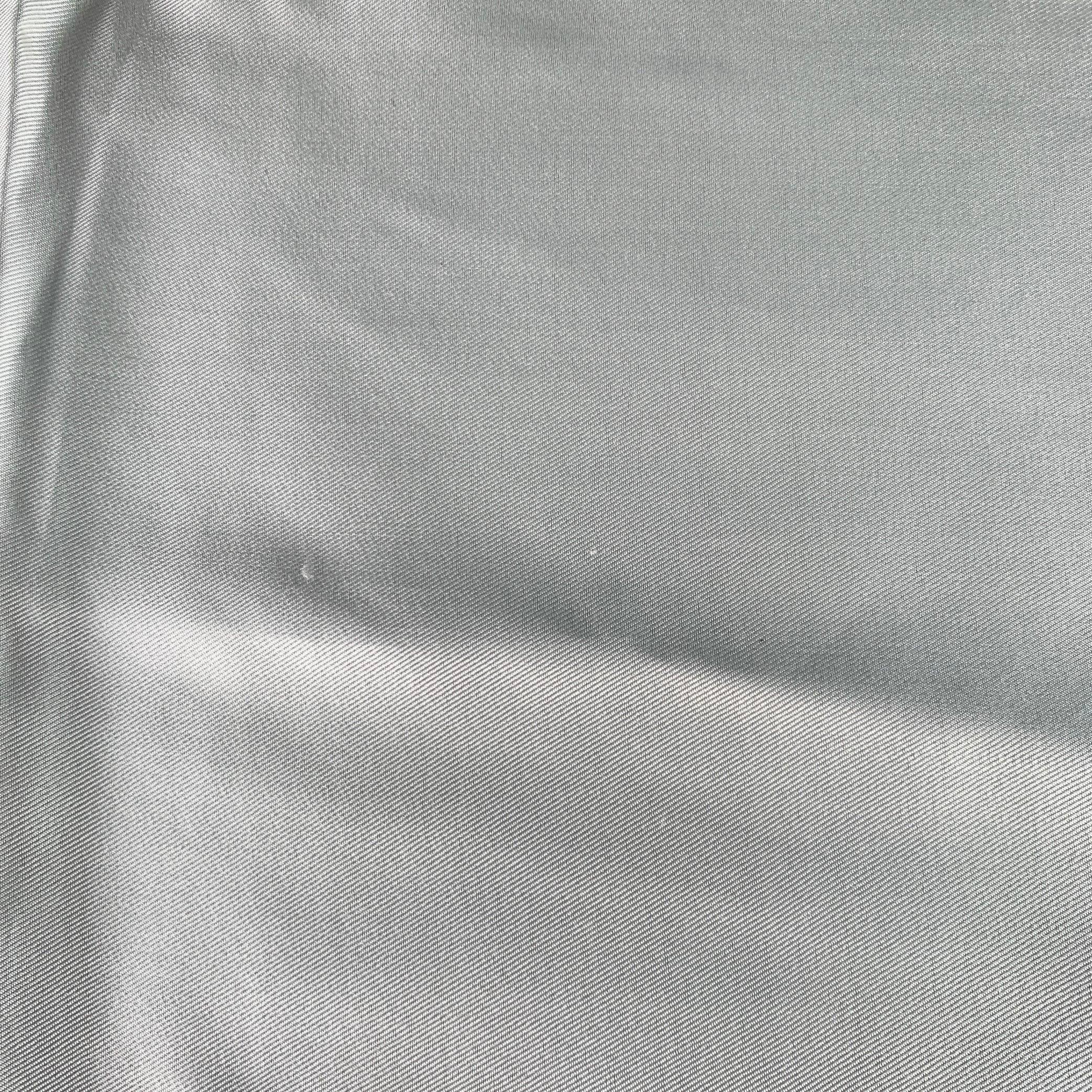 Men's TURNBULL & ASSER Cream Signature Silk Pocket Square For Sale