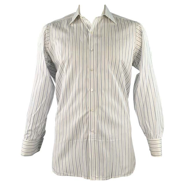Vous Decidez - Find Shirt - Blue/Navy/White Stripe – grocery Vous Decidez - Find Shirt - Blue/Navy/White Stripe – grocery