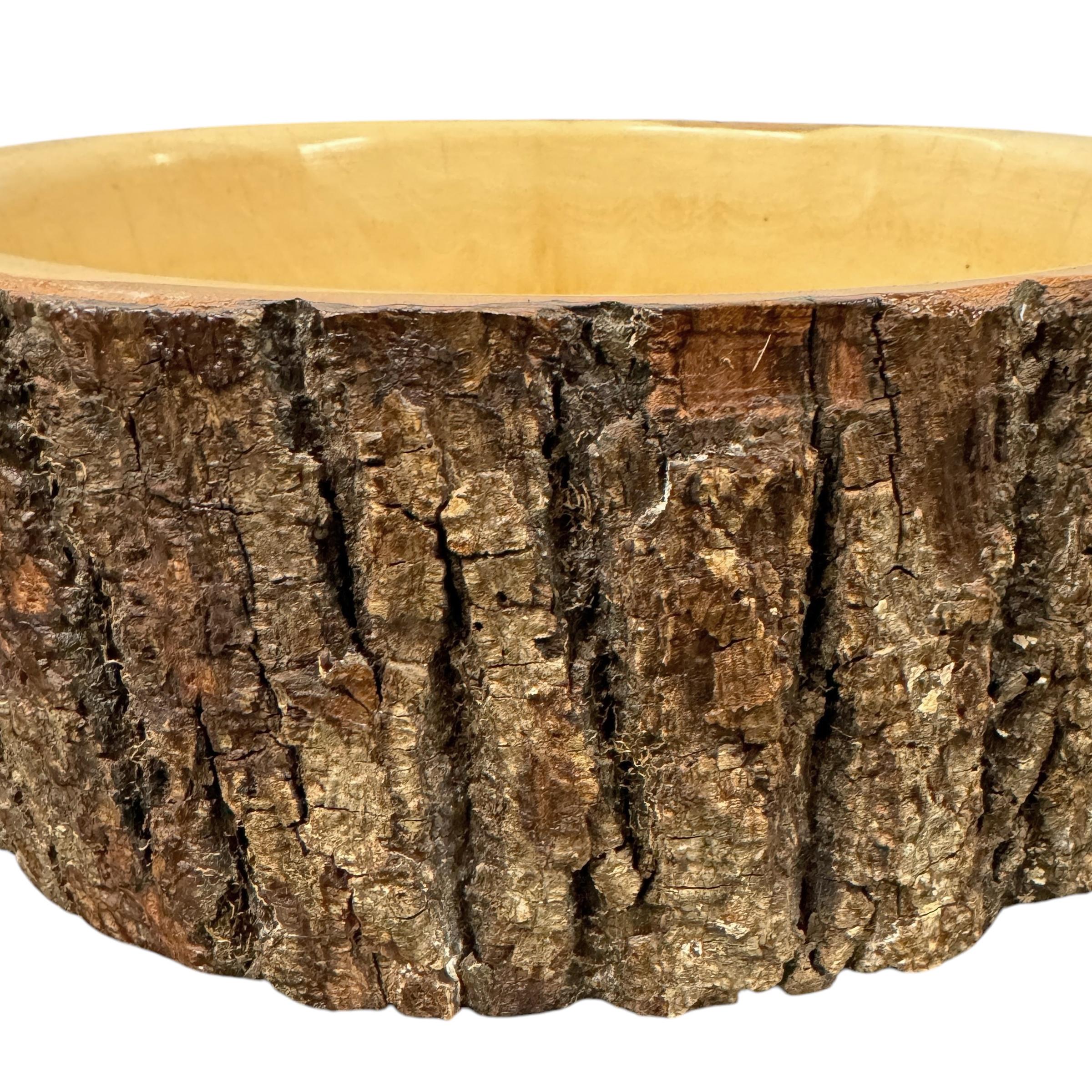 Turned Ash Wood Bowl For Sale 1