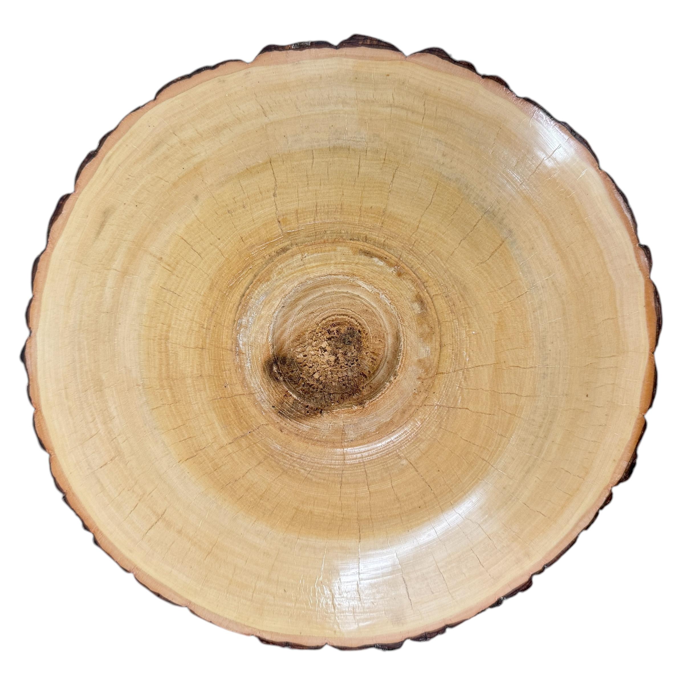 Turned Ash Wood Bowl For Sale 2