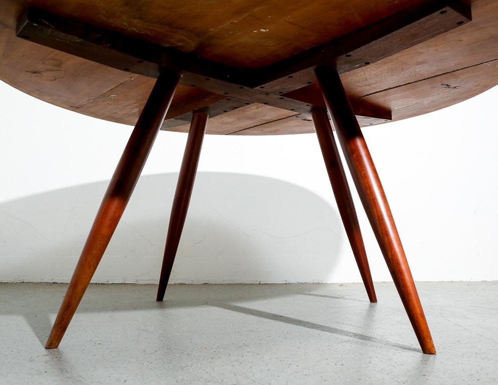 Mid-20th Century Turned Leg Dining Table by Nakashima Studio