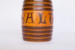 Turned Mixed Wood Salt Cellar