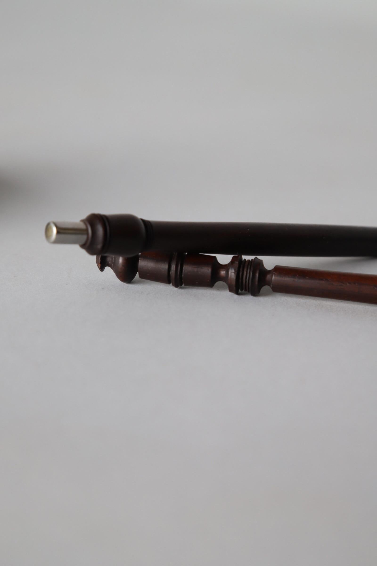 Turned Rosewood Writing Implements 1