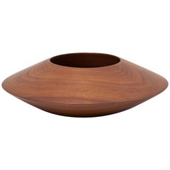 Vintage Turned Studio Bowl by Charles M. Kaplan, US, 1960s