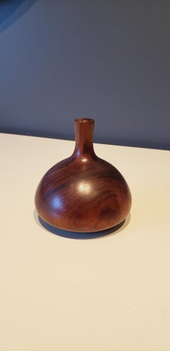 Turned Wood Vase or Vessel Crafted by Rude Osolnik