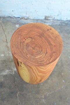 Turned Wooden End Table