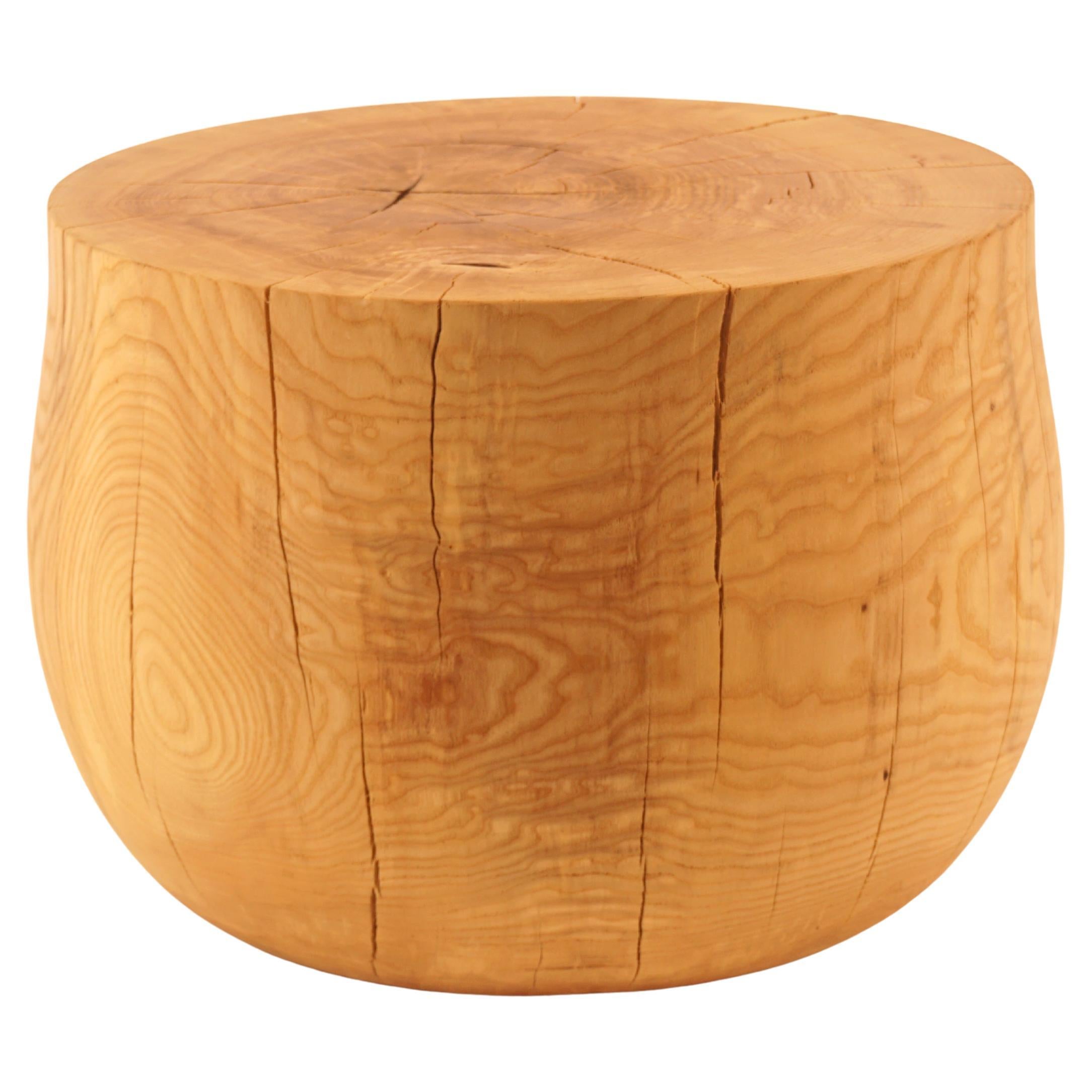 Gedrechselter The Pedestal Beistelltisch #13 aus geölter Esche