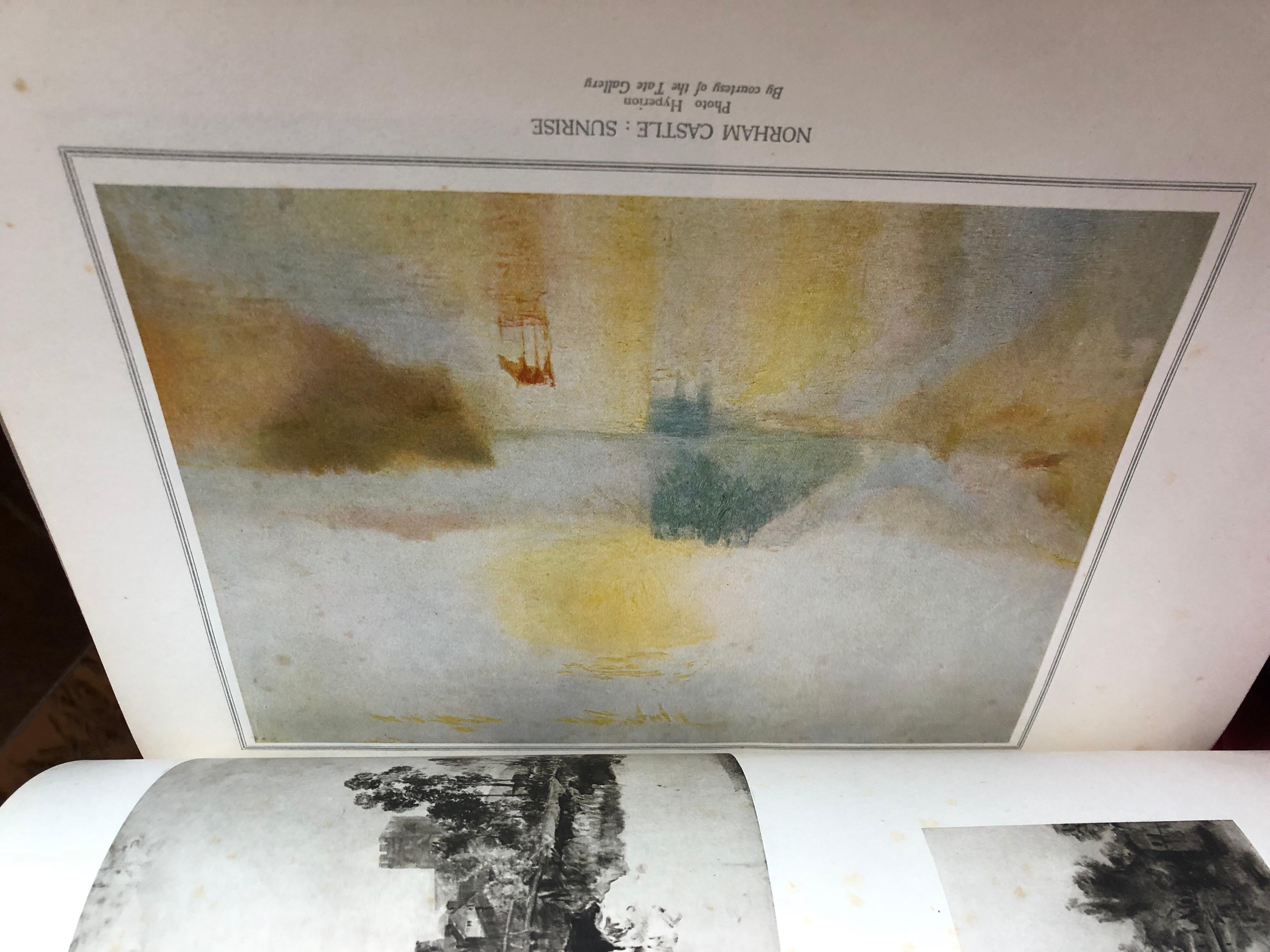 Turner by Camille Mauclair, Color Plates Printed, Photogravure, Paris, 1939 SALE 5