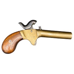 Turner & Kirkland Single Shot Brass Pistol