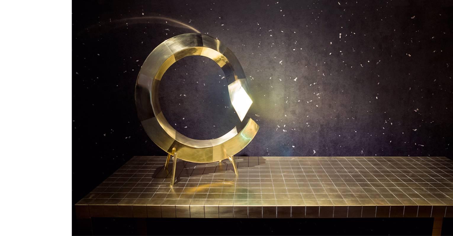 Brass Turning into Gold Console, Rooms