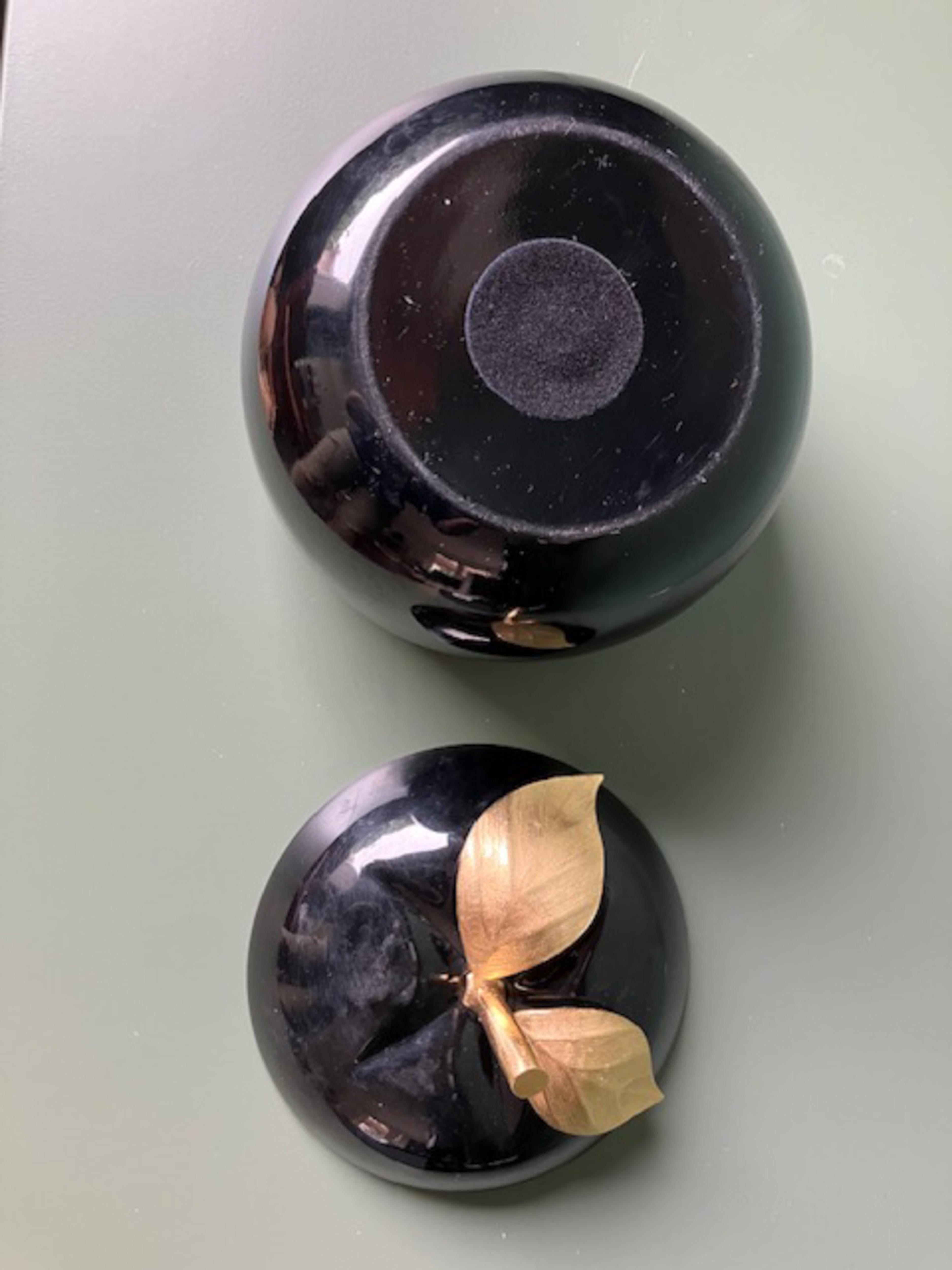 Turnwald Collection Big Black Apple Ice Bucket by Freddo Therm, 1970s 1