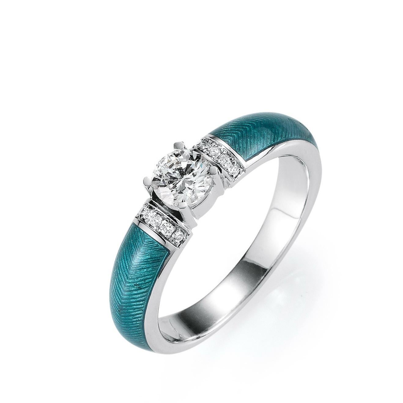 turqouise engagement ring