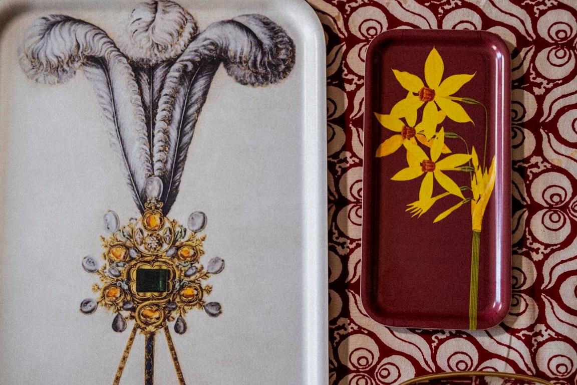 Turquerie Ottomane Jewel Größeres Tablett im Zustand „Neu“ im Angebot in ROCCAVIVARA CB, IT