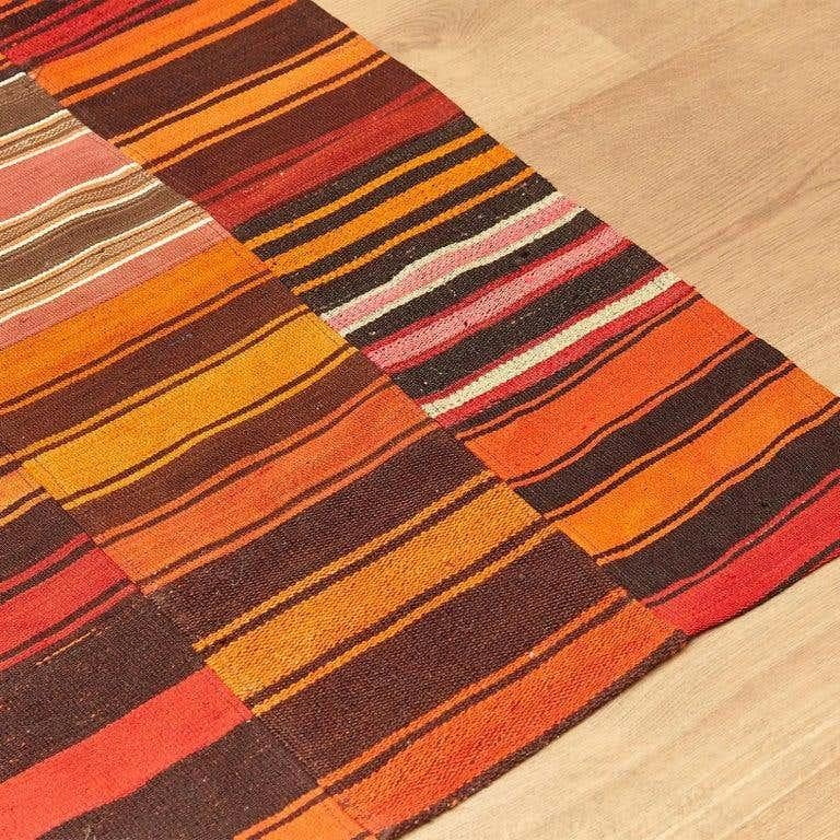 Turquish Colorful Wool Rug For Sale 6