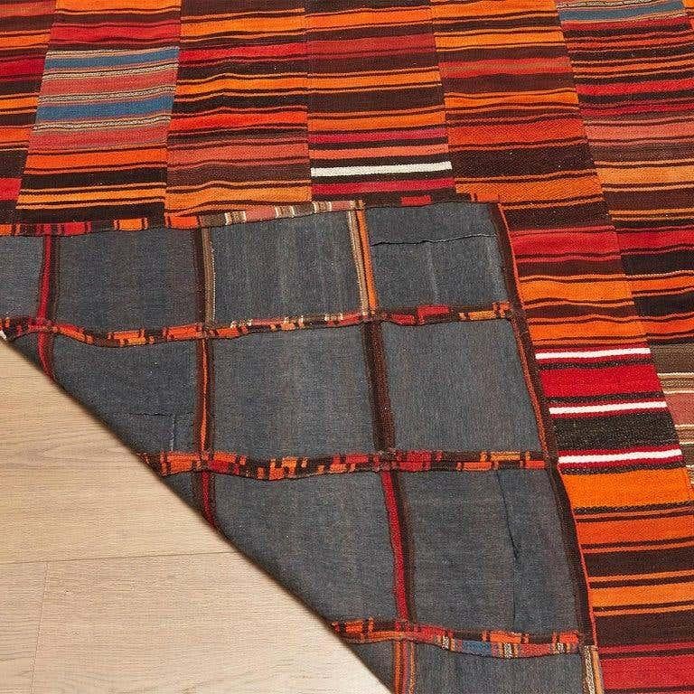 Turquish Colorful Wool Rug For Sale 7