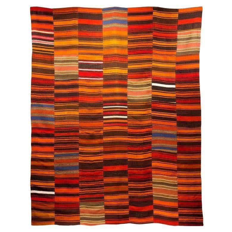 Turquish Colorful Wool Rug For Sale 10