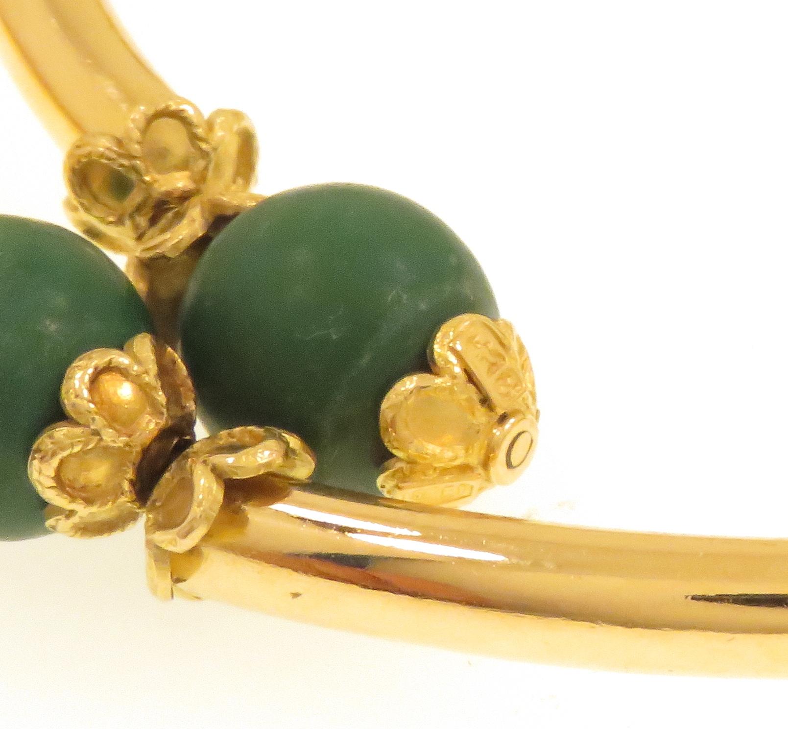 Trkis-Armband aus 18 Karat Gelbgold  Halskette im Zustand „Hervorragend“ im Angebot in Milano, IT