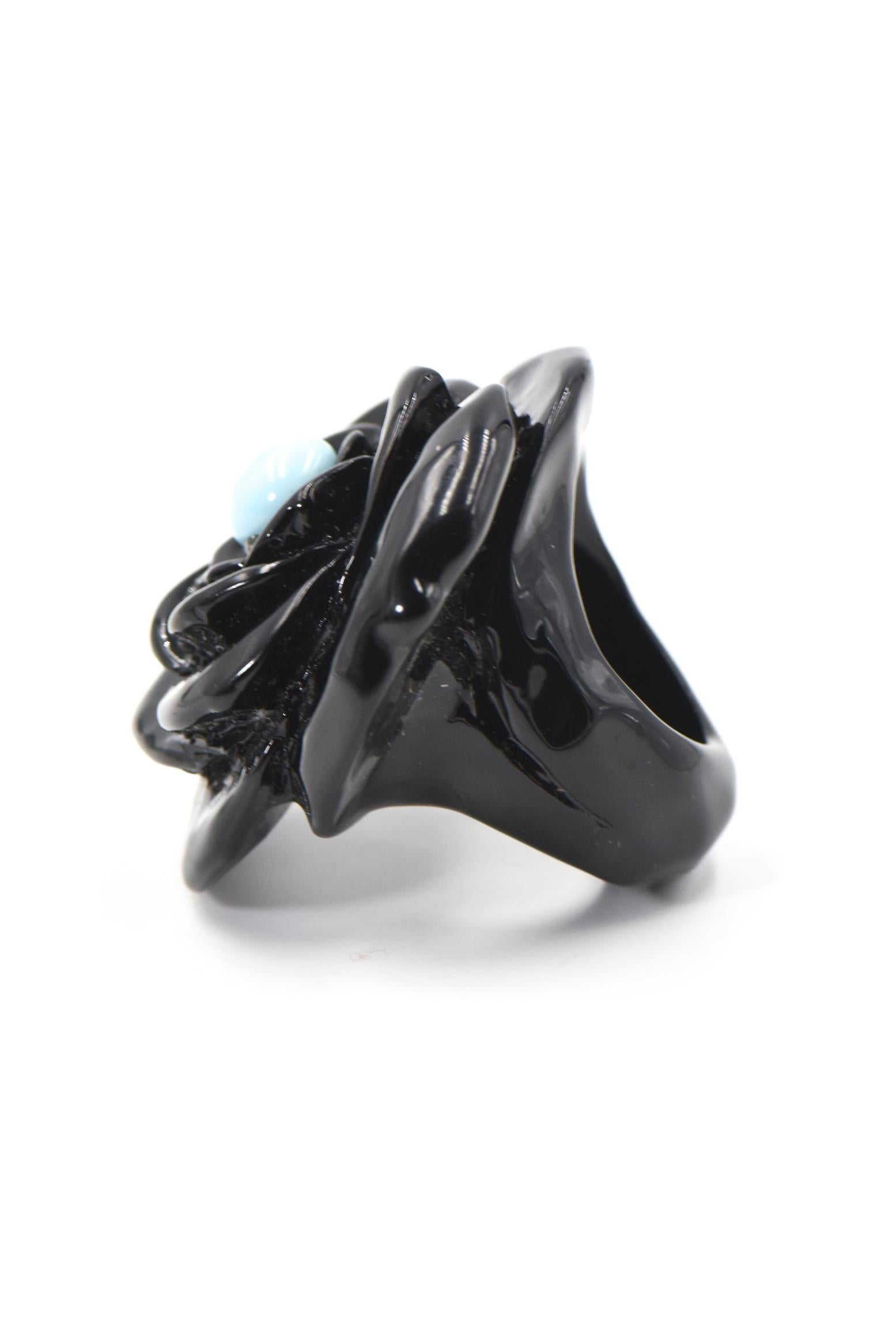 plastic rose ring