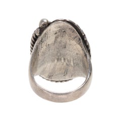 Turquoise and Sterling Ring