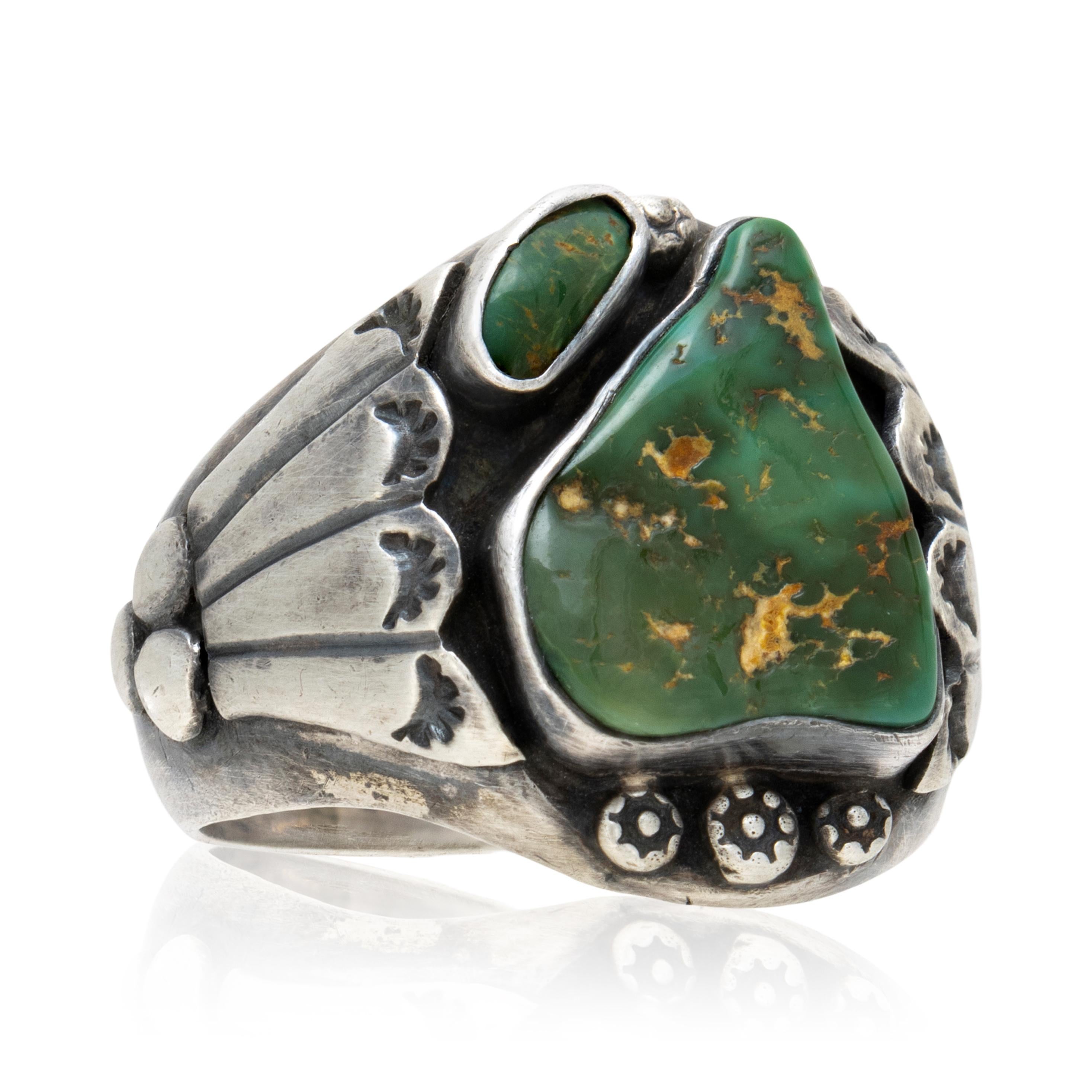 Anello in turchese e sterlina In condizioni buone in vendita a Coeur d Alene, ID